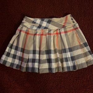 Burberry Girls size 10 skirt